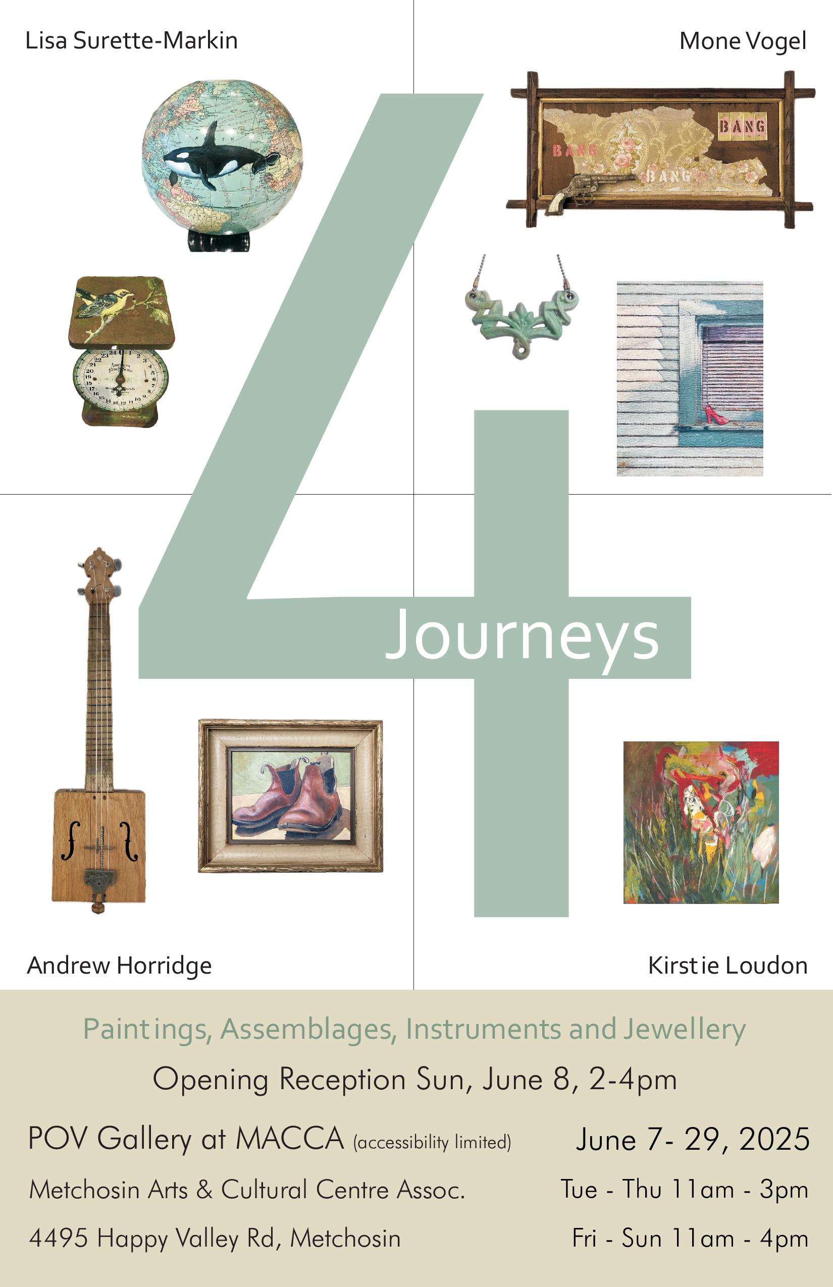 4 Journeys poster 2025