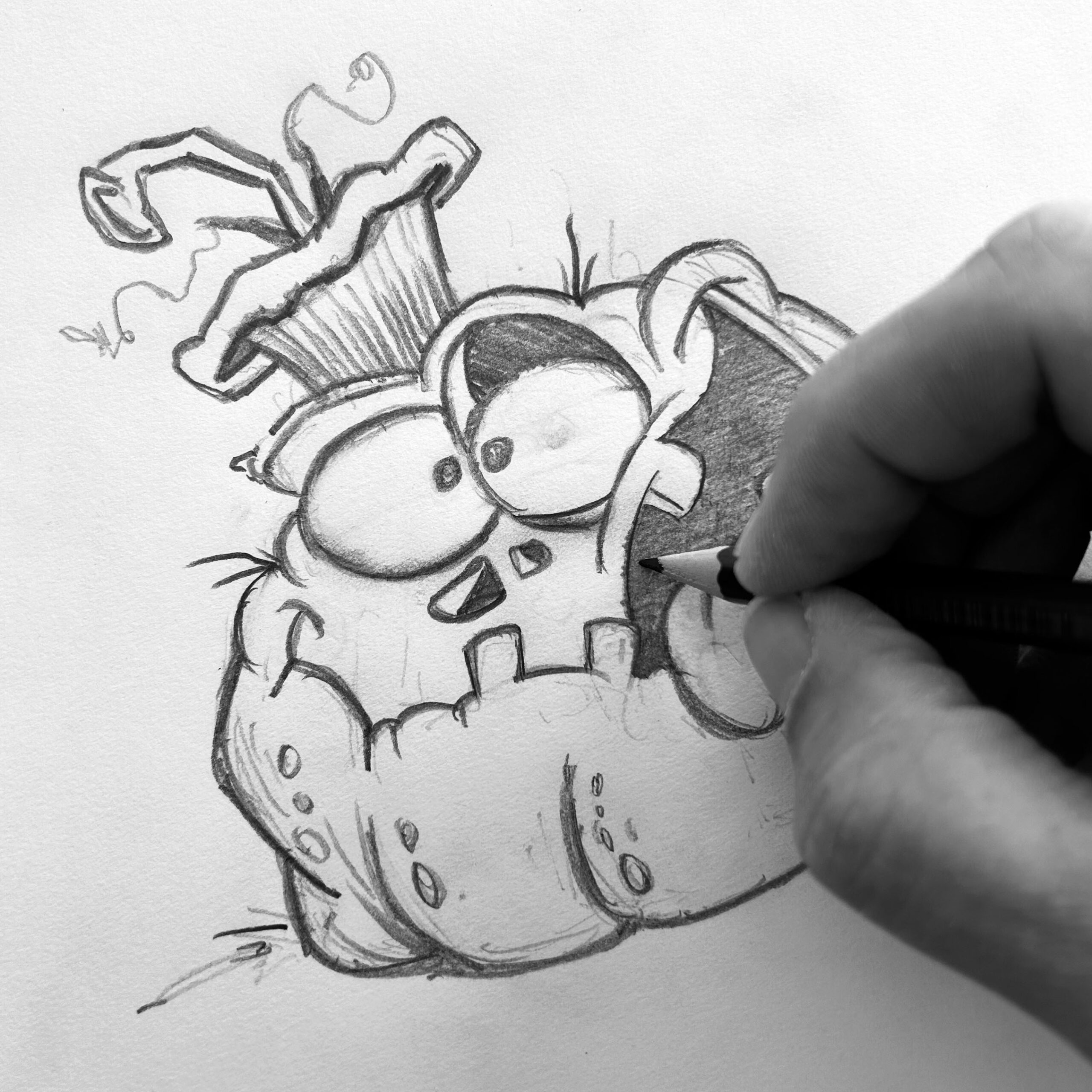 Cartooning Drop-in with Robin Crossman